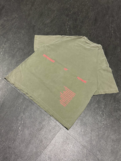 OVERSIZED "VANGUARD" T-SHIRT - COMBAT GREEN