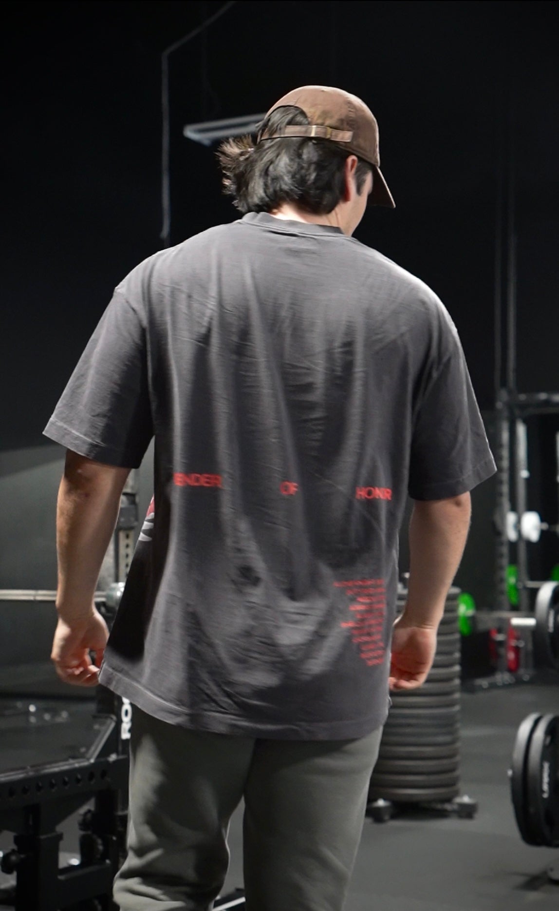 OVERSIZED "VANGUARD" T-SHIRT - OBSIDIAN BLACK