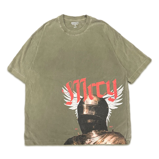 OVERSIZED "VANGUARD" T-SHIRT - COMBAT GREEN